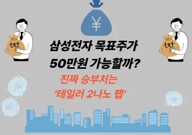 삼성전자 목표주가 50만원 가능할까? 진짜 승부처는 ‘테일러 2나노 팹’