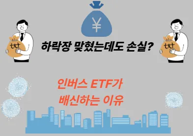 하락장 맞혔는데도 손실? 인버스 ETF가 배신하는 이유