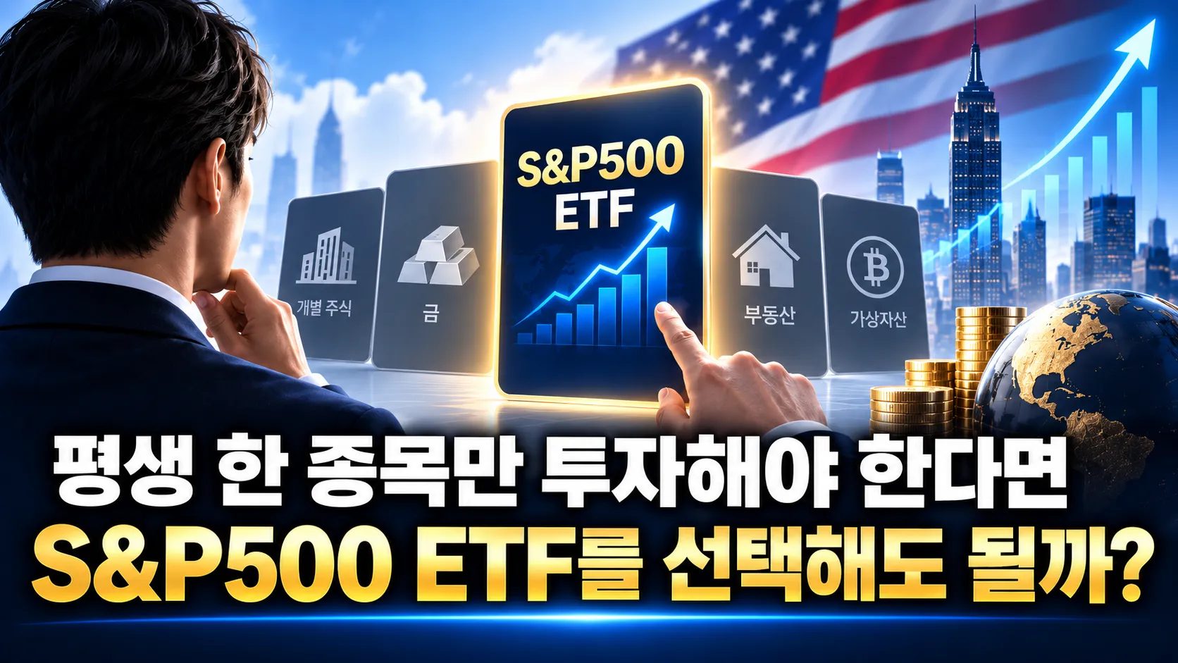 평생 한 종목만 투자해야 한다면 S&P500 ETF를 선택해도 될까?