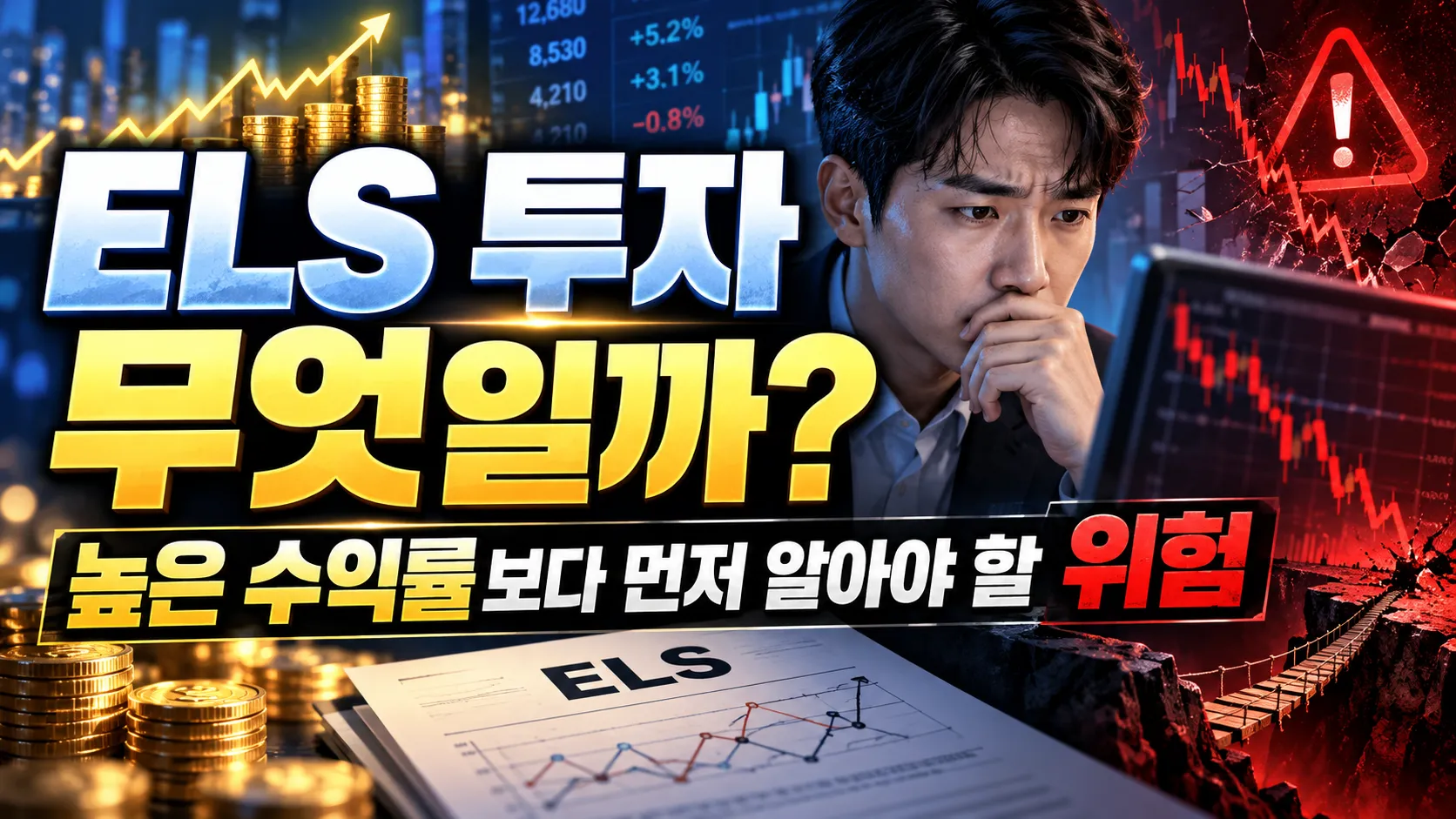 ELS 투자란 무엇일까? 높은 수익률보다 먼저 알아야 할 위험