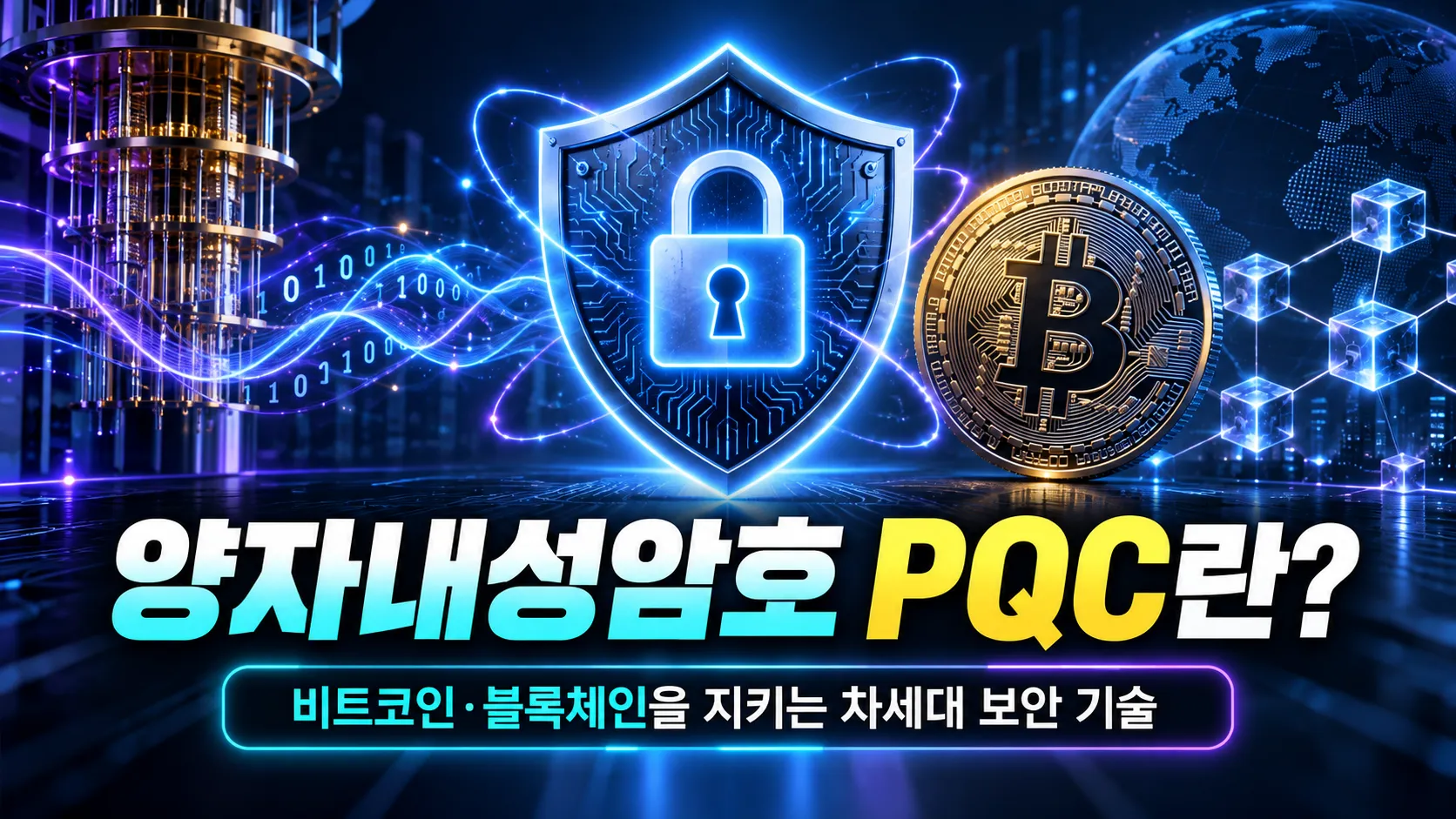 자내성암호 PQC란? 비트코인·블록체인을 지키는 차세대 보안 기술