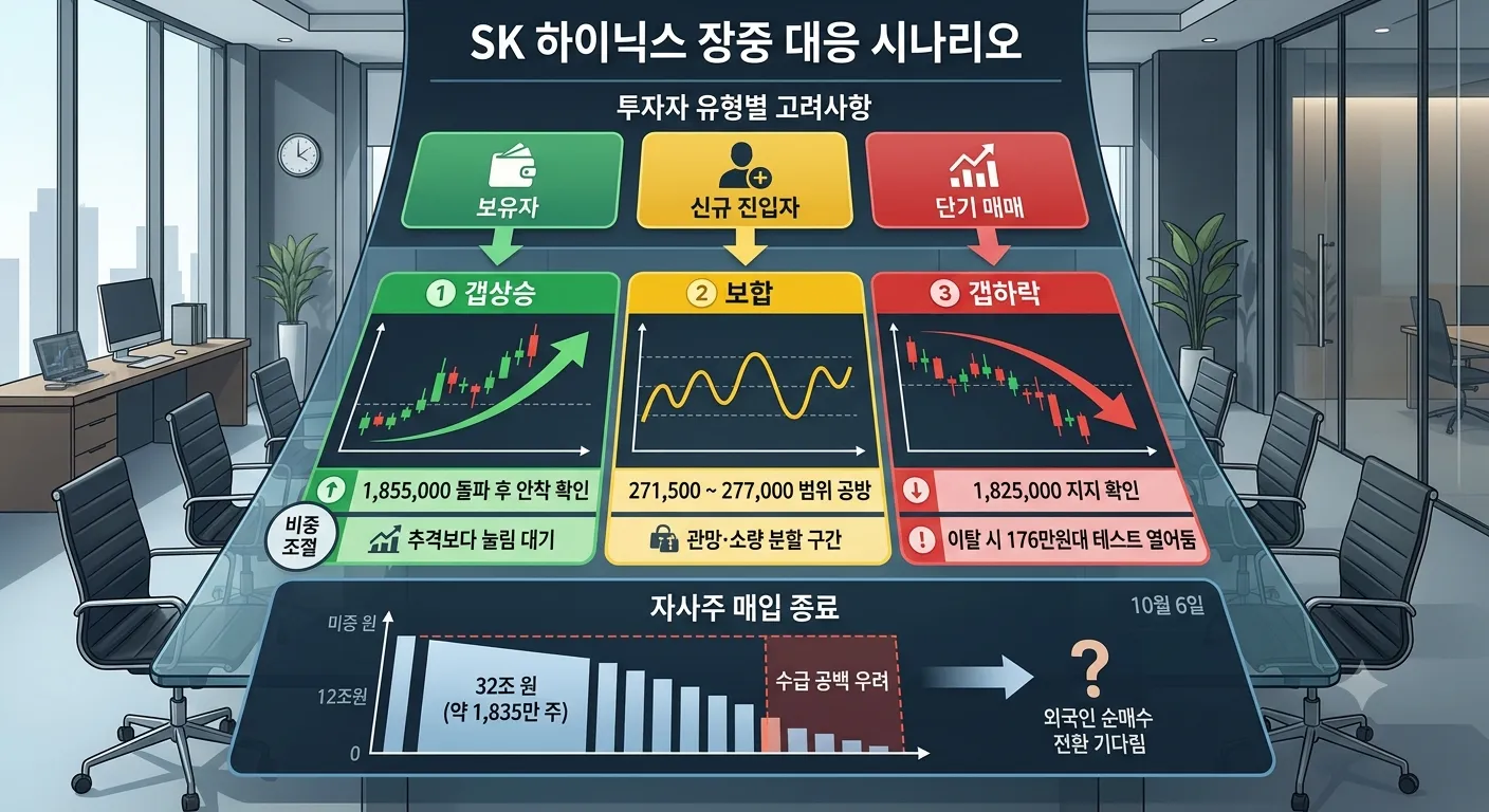10월 6일 SK하이닉스 주가 방향성 점검 및 장중 대응 시나리오