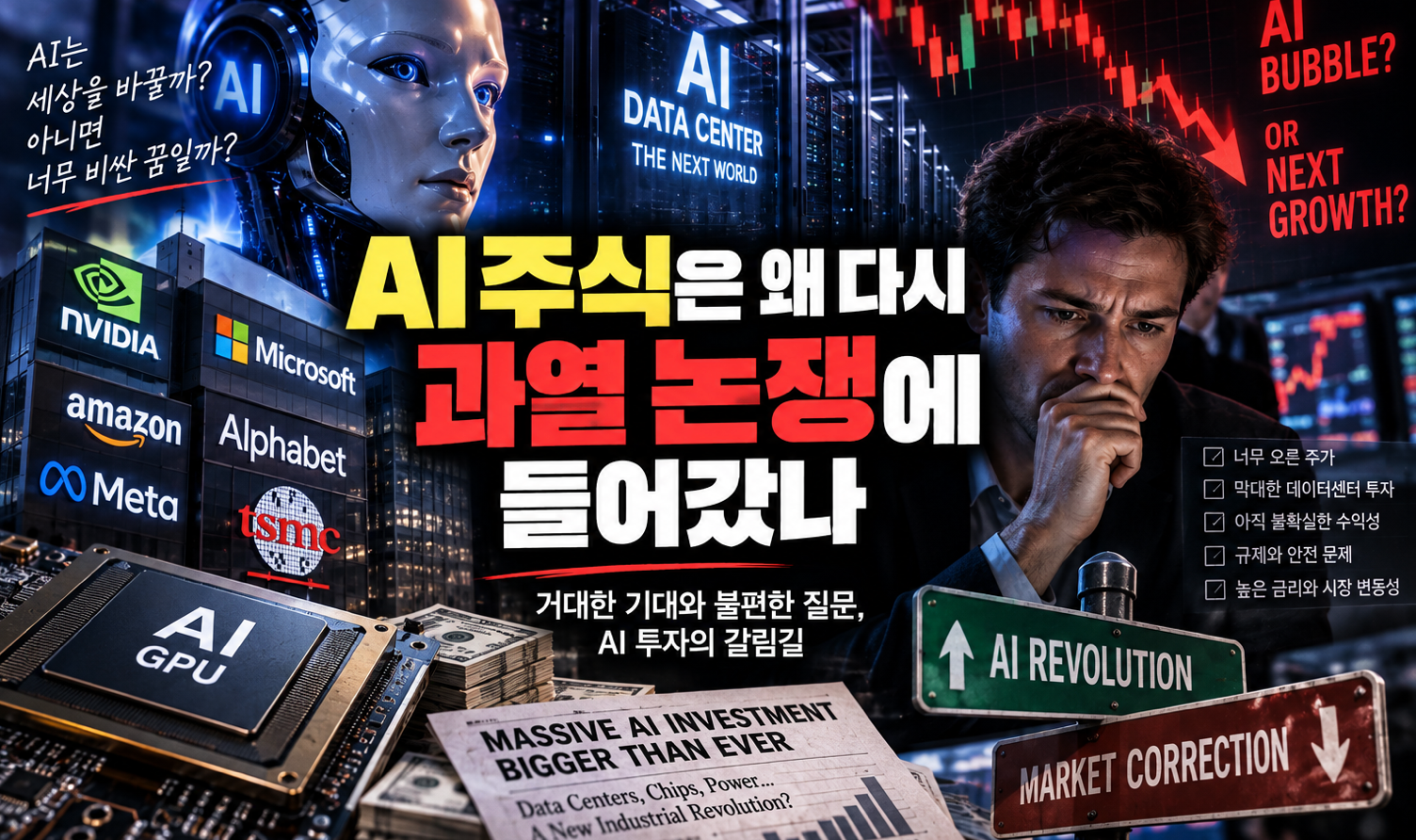 AI 주식은 다시 과열 논쟁에 들어갔다