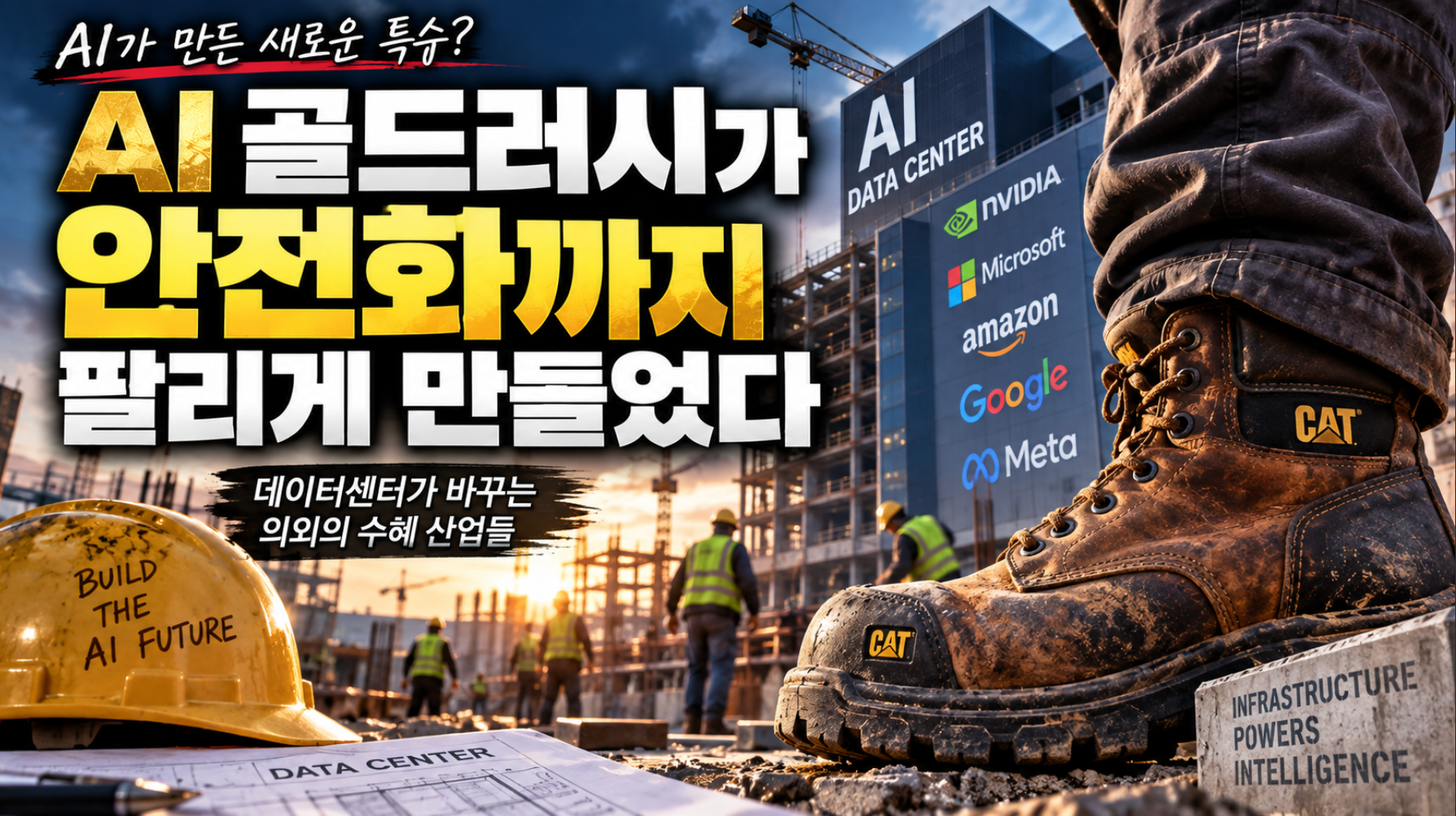 AI 골드러시가 안전화까지 팔리게 만들었다