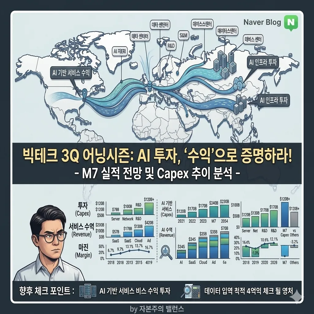 26년 3분기 빅테크 주요 기업 실적 일정 및 전망. 알파벳·MS·아마존·애플 등 EPS 예상치