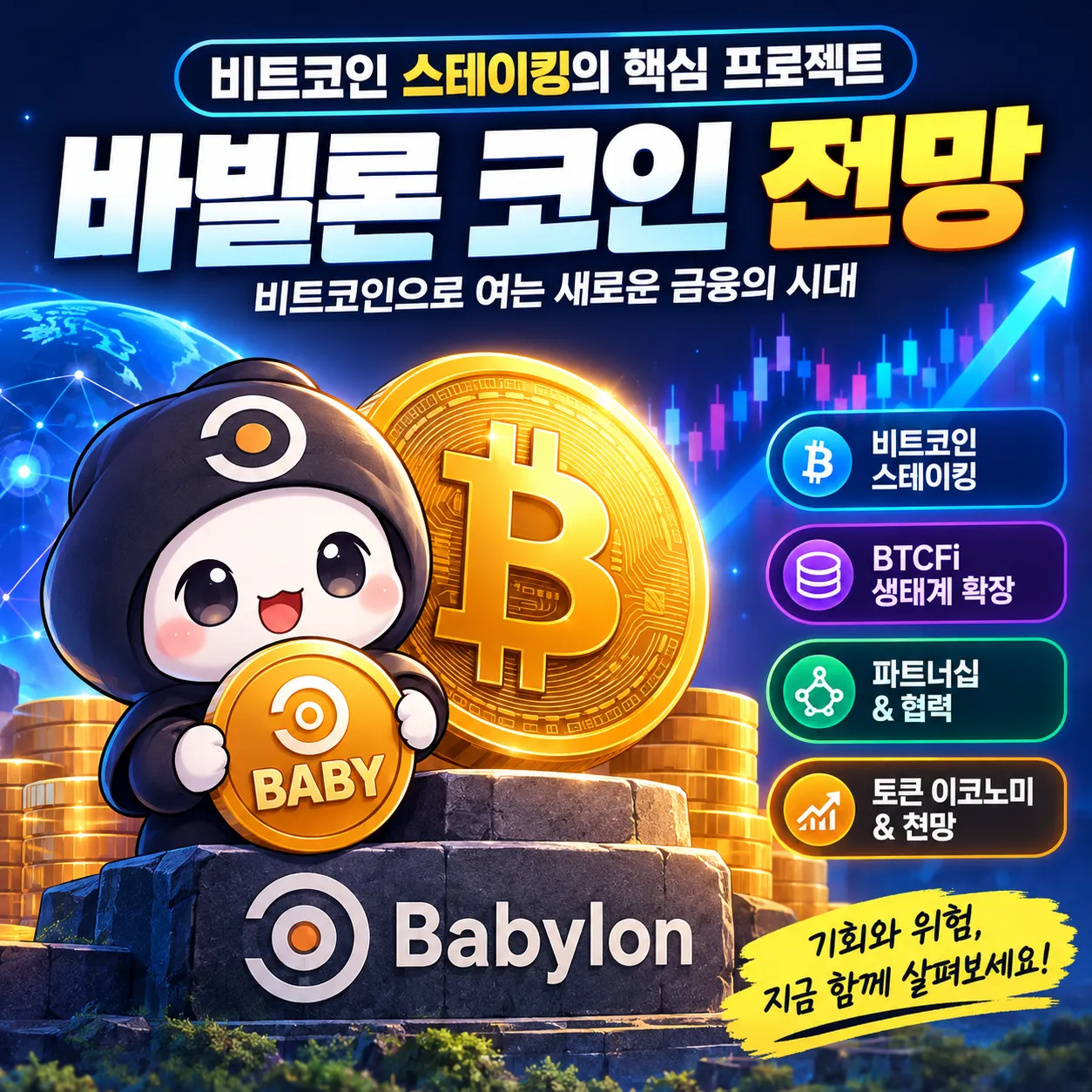 바빌론 코인 전망, 비트코인 스테이킹의 미래와 BABY 가격 전망 분석