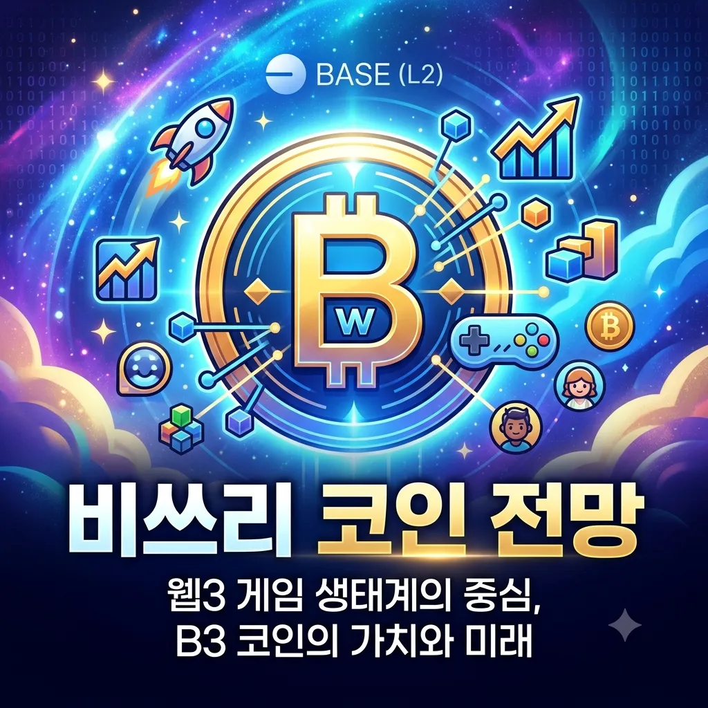 [비쓰리 코인 전망] 차세대 웹3 게임 생태계의 중심, B3 코인의 가치와 미래
