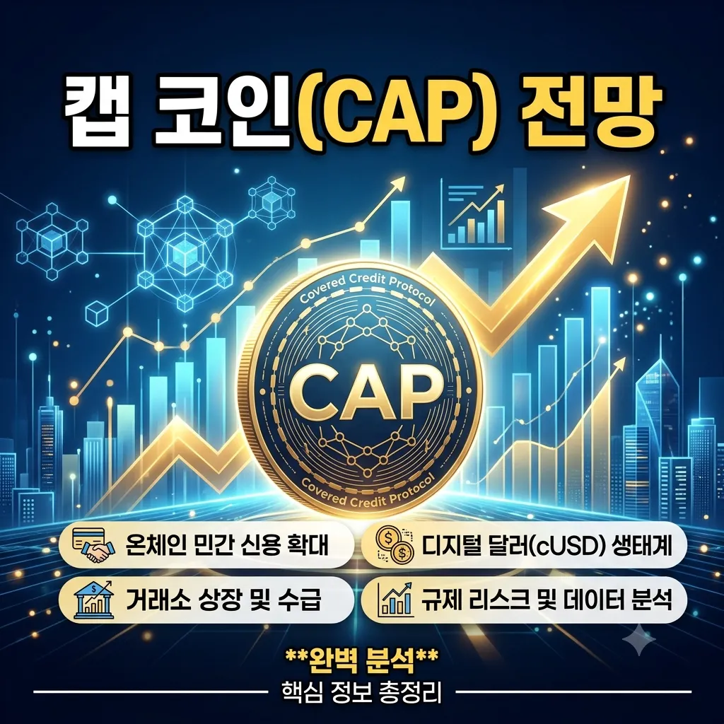 캡(Cap) 코인 개요 및 프로젝트 핵심 가치   