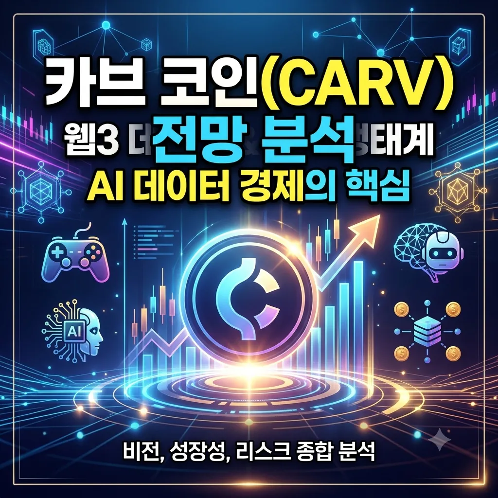 카브 코인(CARV) 전망 분석: 웹3 데이터와 게임·AI 생태계의 비전