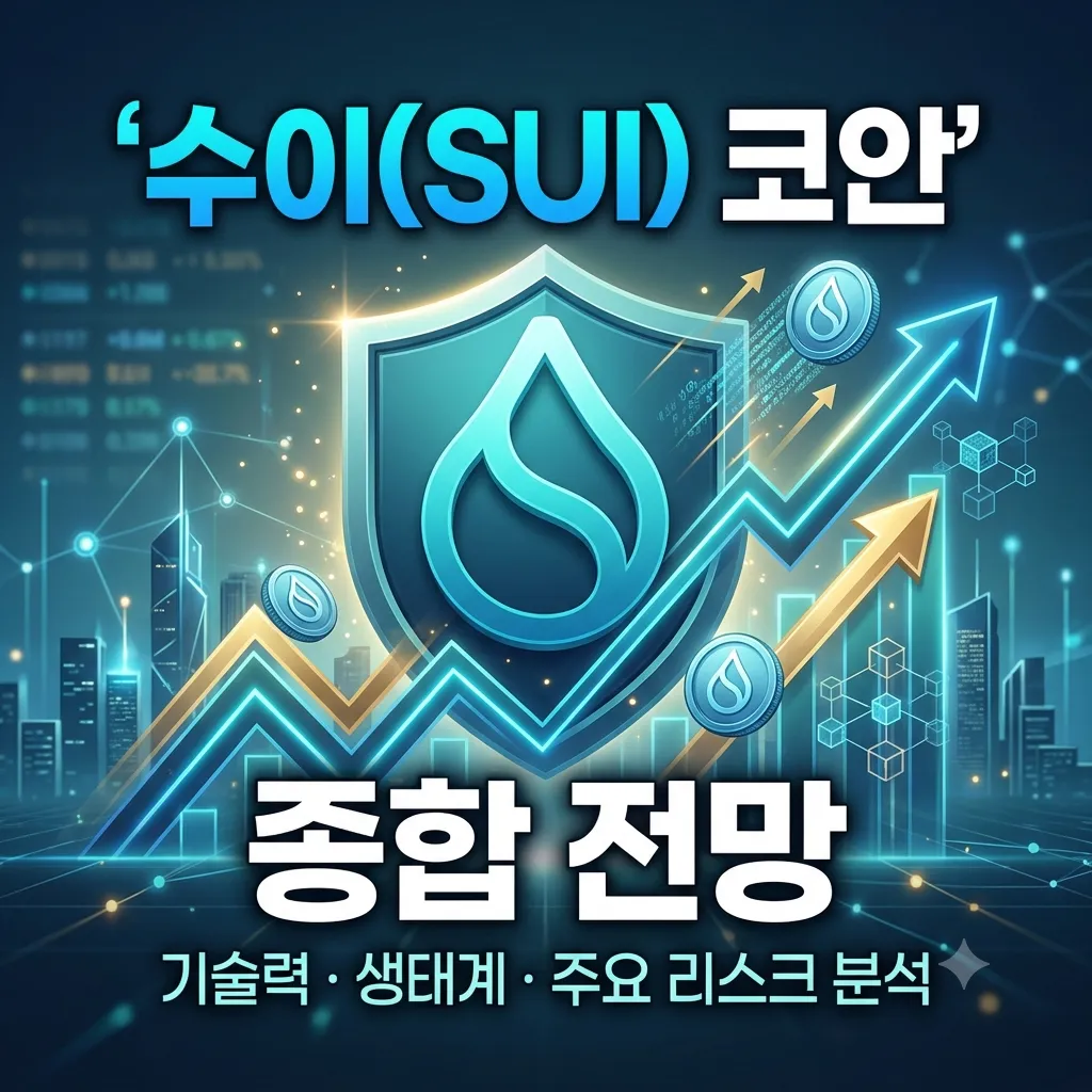 수이(SUI) 코인 종합 전망: 기술적 차별성, 생태계 확장성 및 주요 리스크 분석